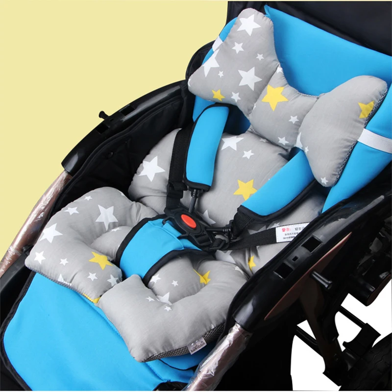 

Хлопковый облегающий спальный матрасы детские коврик Подушечка Для сиденья детской коляски теплая подушка для автомобильного сиденья для ...
