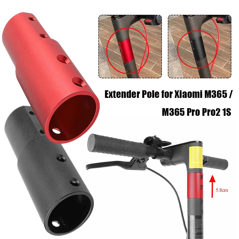 

Extender Pole Extension Tube Handlebar Heightening Modification Skateboard Scooter AccessoriesFor Xiaomi M365 Handlebar Riser