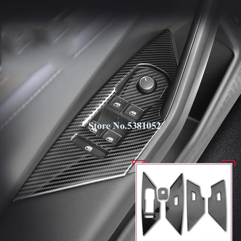 Дверь Панель s гвардейский Обложка для Volkswagen VW Jetta MK7 2019 2020 дверной подлокотник