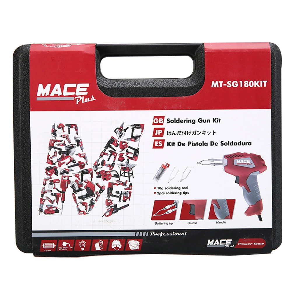 Быстрый тепловой электрический паяльник 180 Вт Промышленные мощные сварочные