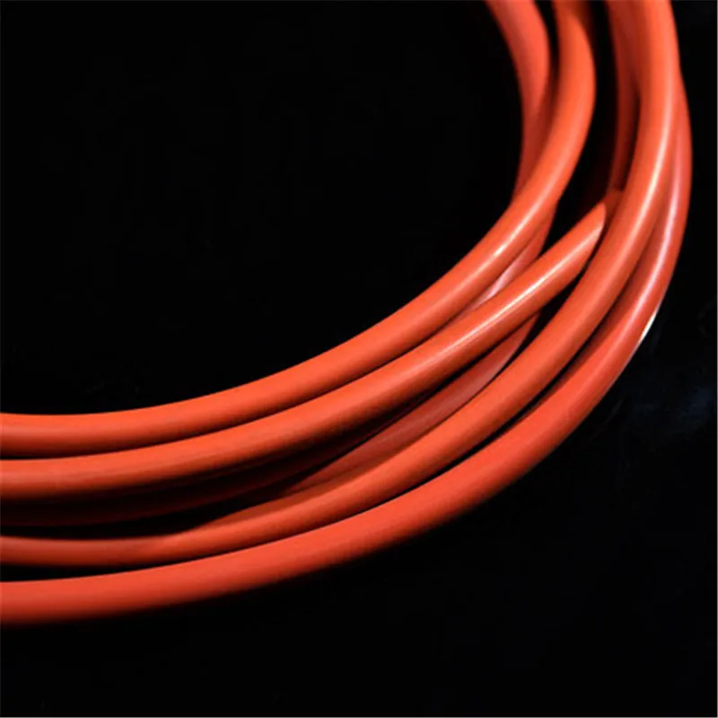 Длина 1 10 м красный цвет силиконовый шланг высокая температура сопротивление