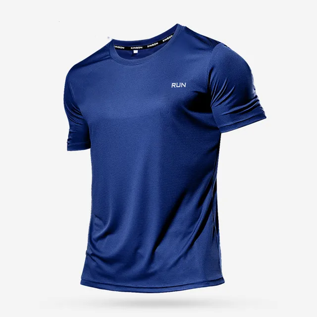 Multicolor Quick Dry Sport T-Shirt: Men's Breathable Fitness Shirt for Gym, Running, and Training 3