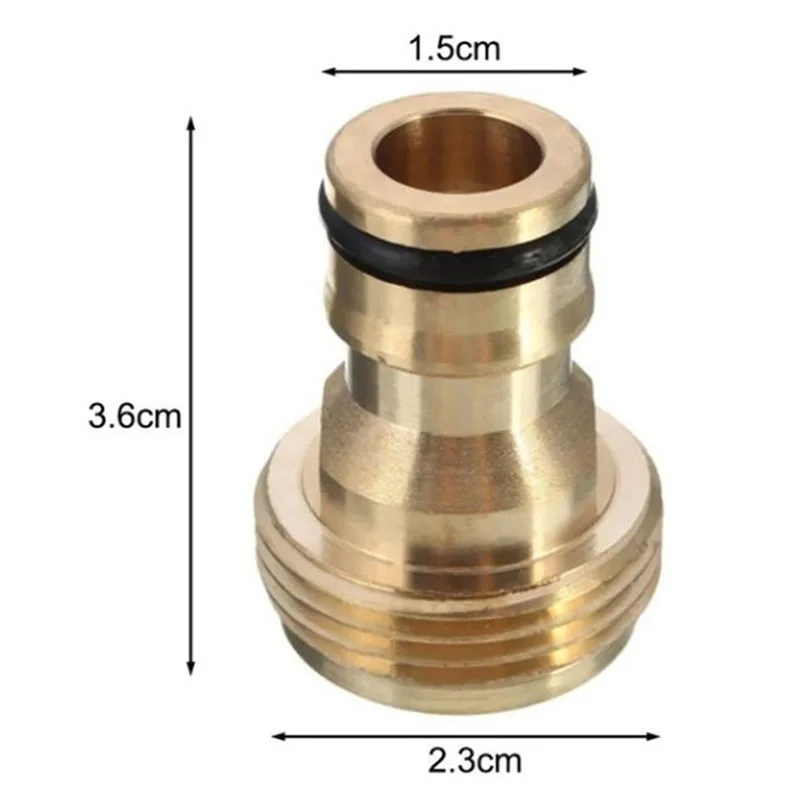 All-copper basin connection faucet car wash water pipe washing machine copper conversion interface accessories | Дом и сад