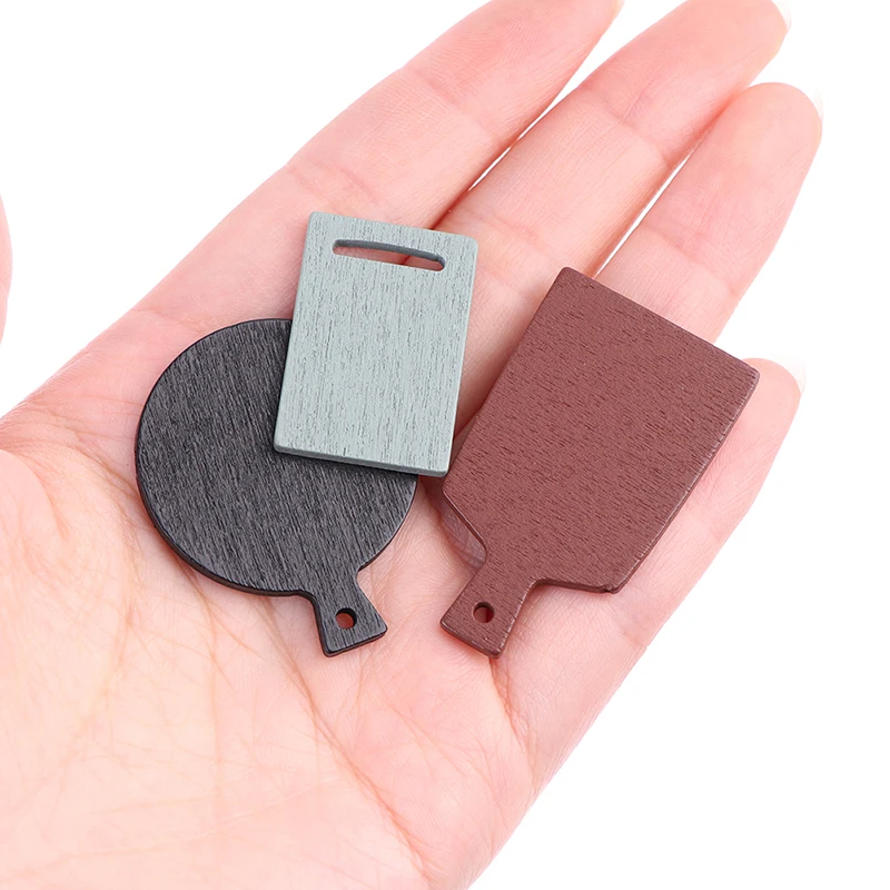 3 шт./компл. мини-поддон для кукольного домика обеденная тарелка поднос пиццы