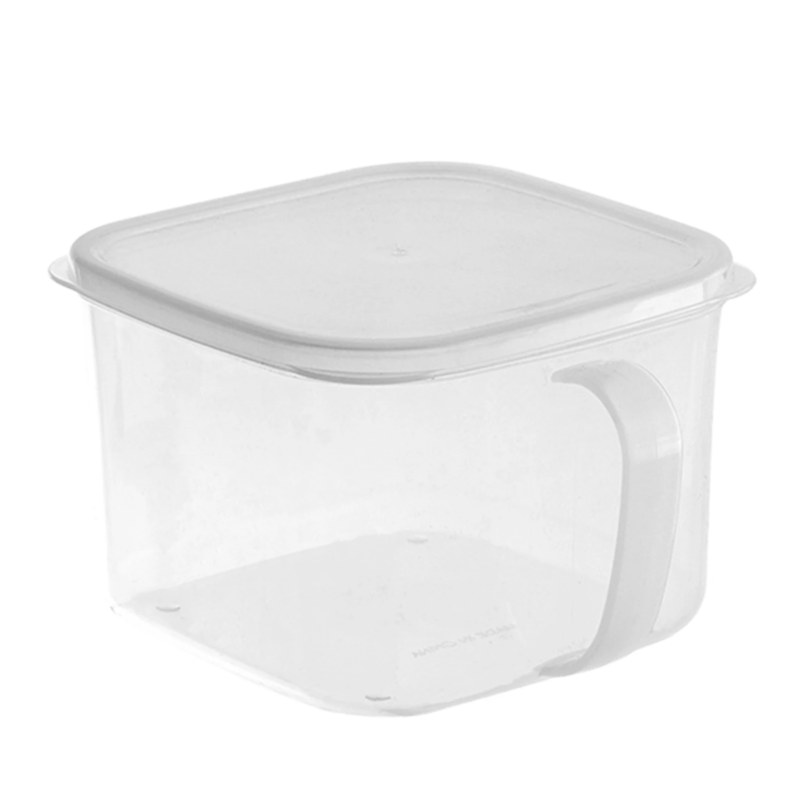 

Keep Fresh Kitchen Food Storage Box Container Set Organizer Square Vacuum Lid Airtight Jars Pantry Legume Cereals Rice