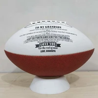 number 9 rugby ball american football sports practice training ball recreation microfiber leather training rugby