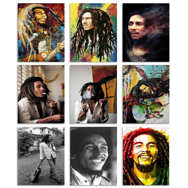 Картина для рисования по номерам на холсте Боб Рип Звезда Певица|Картины номерам|