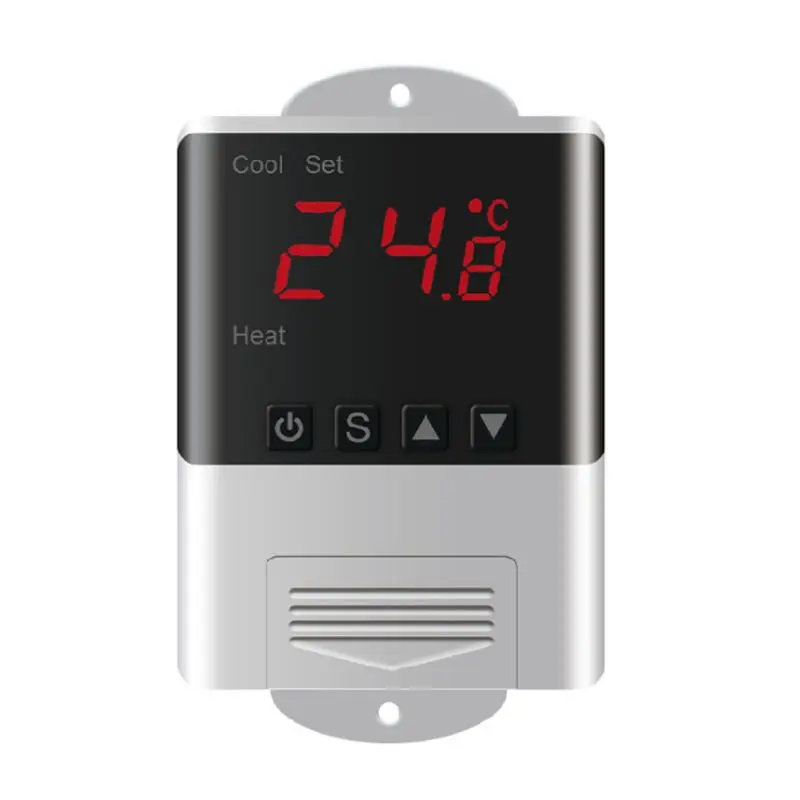 

DTC-1200 AC 110-220V Digital Temperature Controller LED Display Cool/Heat Mode T