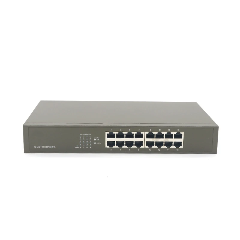 Коммутатор FSD GLG1016D 16 портов 10/100/1000 Мбит/с | Компьютеры и офис