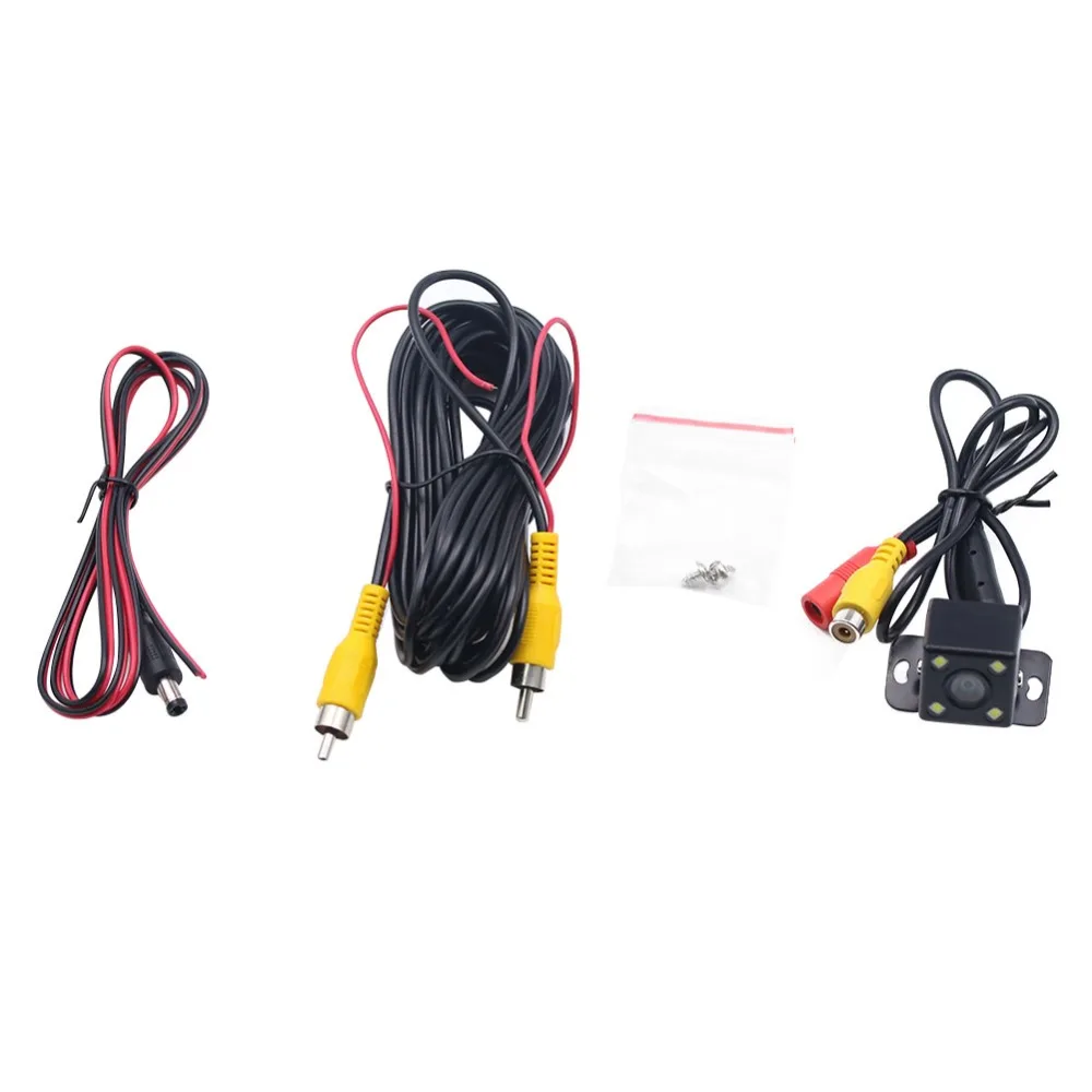

Car Rear View Parking Camera With HD Night Led Lights For DVD Back up Reverse Line +six meter wire