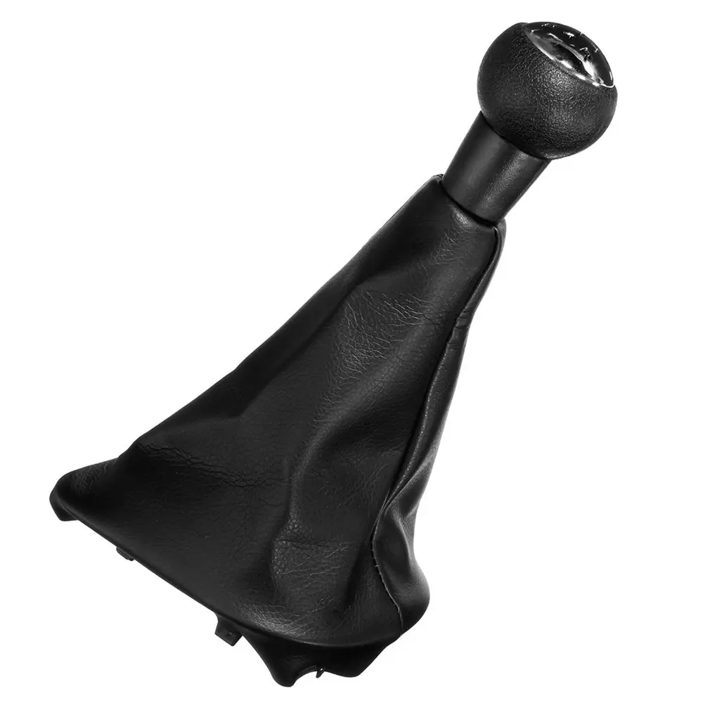 

Car Styling 5 Speed Gear Shift Stick Leather Gaitor Gaiter Knob Cover Dirt-proof Anti-dust Supplies For PEUGEOT 207 307 CC 308