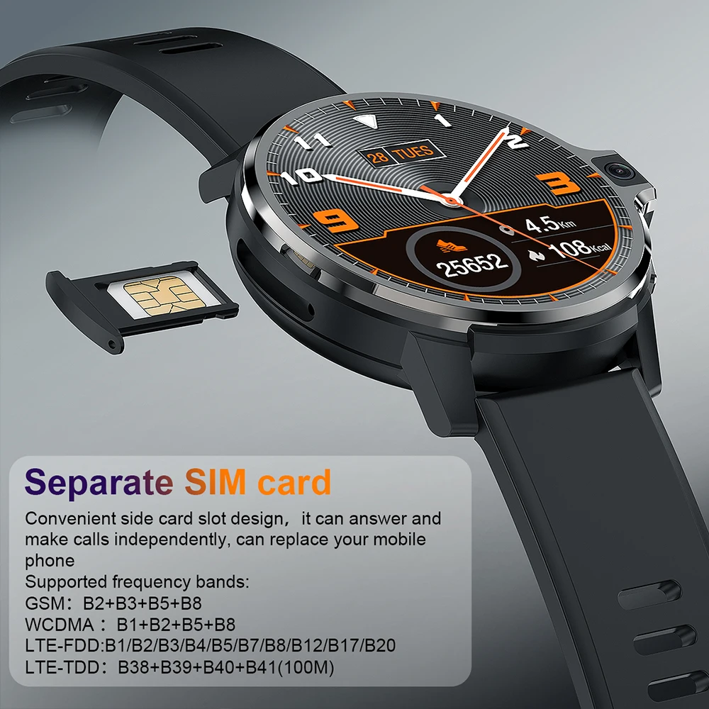LEMFO LEMP Smart Watch 4G Android 9.1 Dual System 128GB LTE GPS 1050 mAh Man Smartwatch 2021 Camera для мужчин|Смарт-часы| |