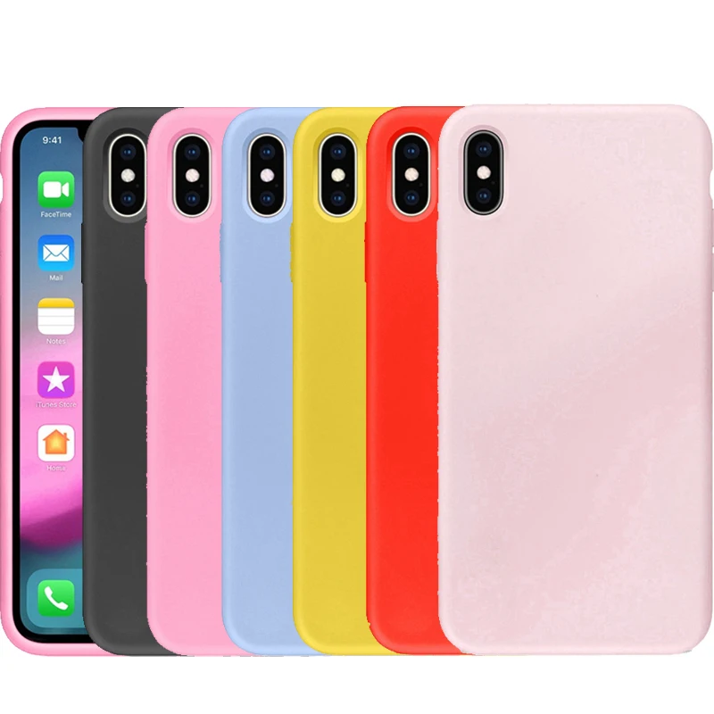 Высококачественный силиконовый чехол для Xiaomi Redmi Note 9S K30 4X 8 7 6 5 9 Pro Candy Мягкий из