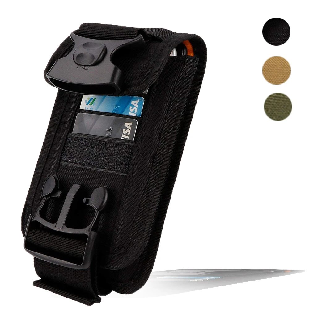 

Тактическая Сумка для телефона с системой «Молле», многофункциональный поясной кошелек на талии для использования на открытом воздухе, сум...