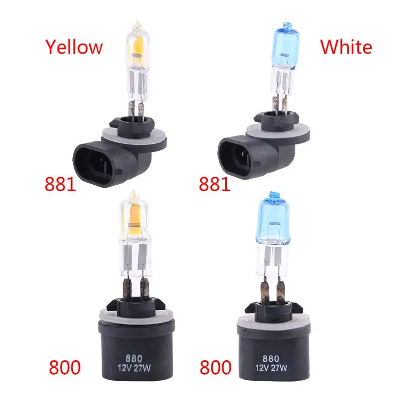 1 шт. 880/881 12V27W автомобиля противотуманные фары Дневные Фары Светильник s