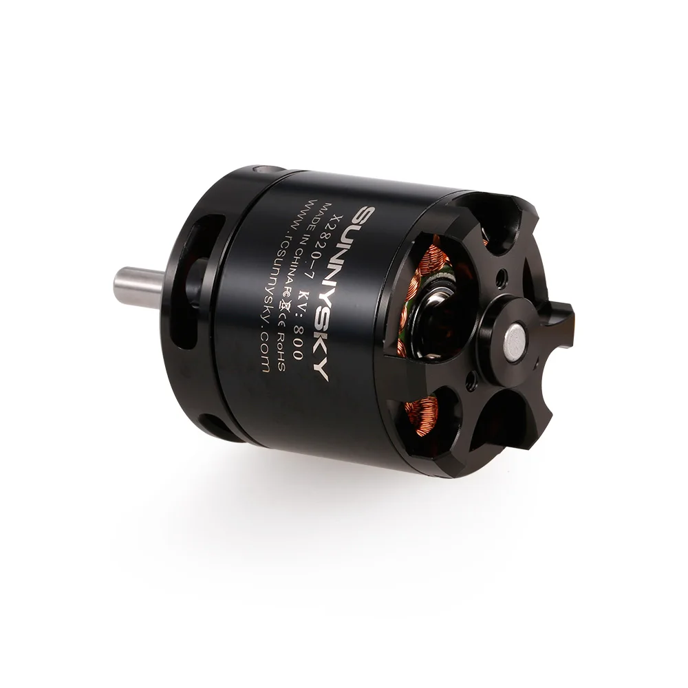 Бесщеточный двигатель X2820 800KV 3 5S для радиоуправляемого самолета с неподвижным