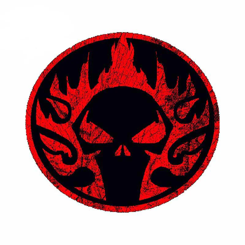 

13cm for Trail of Fire Car Sticker Windows Surfboard Air Conditioner Motocycle Helmet Decoration Auto Decal