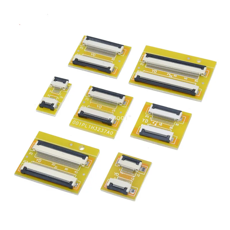 Гибкая плоская плата удлинителя кабеля FPC FFC 2 шт. шаг 0 5 мм 4 6 8 10 12 14 20 30 40 50