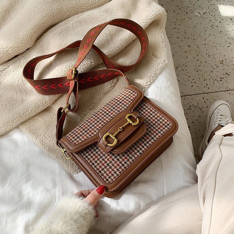 Шерстяные женские сумки через плечо роскошные брендовые дизайнерские маленькие