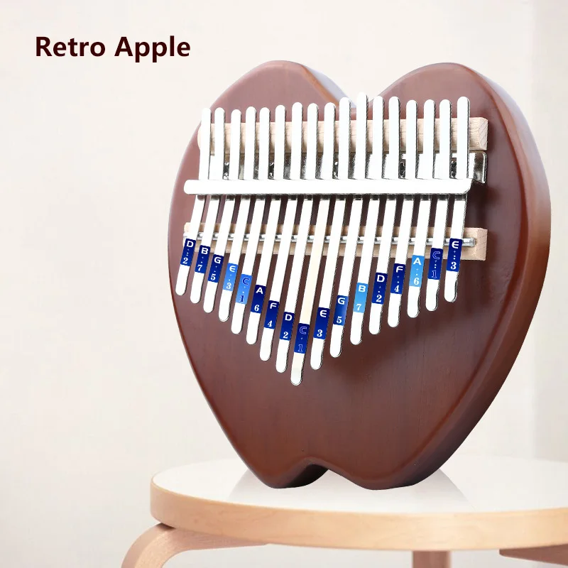 8 видов стилей 17 клавиш калимба фортепиано высокое качество сосна дерево Африка