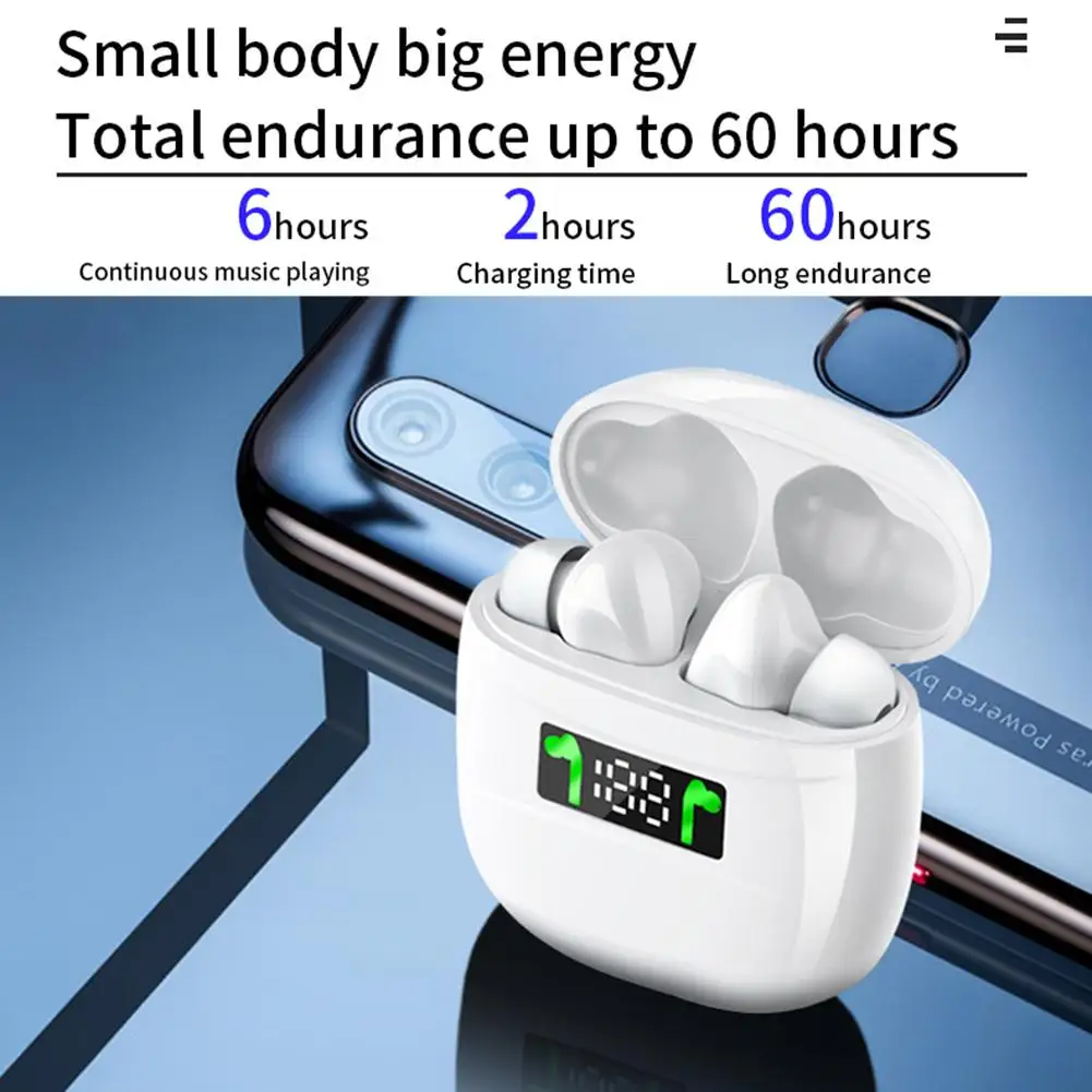 Новинка J3 Pro Bluetooth 5 2 наушники IPX7 водонепроницаемые со светодиодный ным дисплеем