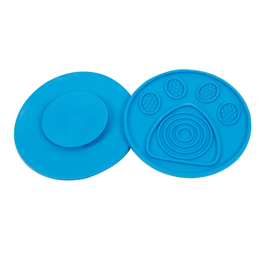 Силиконовая кормушка для домашних питомцев медленное питание подставка лизания