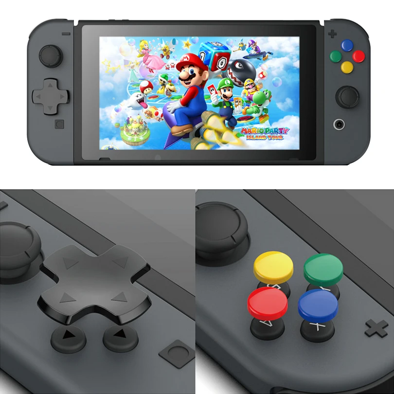 Чехол для джойстика Nintendo Switch D-Pad набор аксессуаров игр колпачок захвата большими