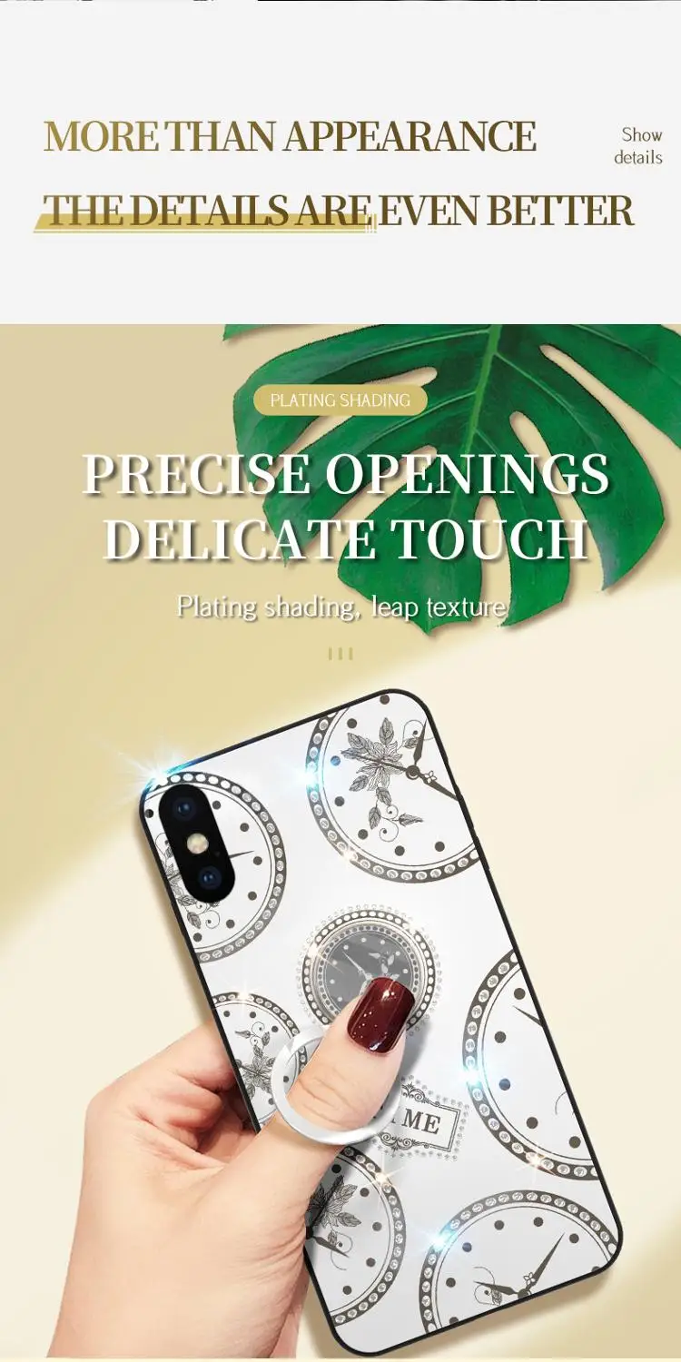 Чехол для Samsung Galaxy J8 J4 J6 A6 Plus Prime J530 J730 Модный чехол с циферблатом и часами