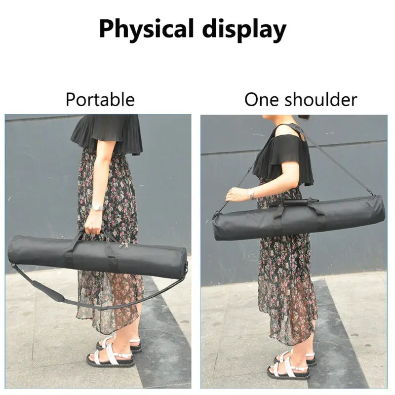 

Black 55cm 60cm 65cm 100cm Padded Strap Camera Tripod Carry Bag Travel Case UK