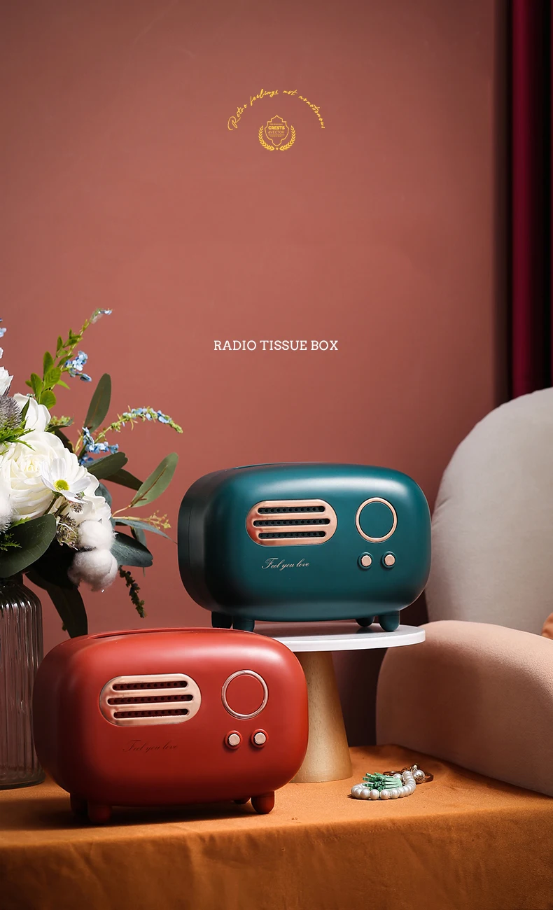 1 шт. органайзер для салфеток в стиле ретро