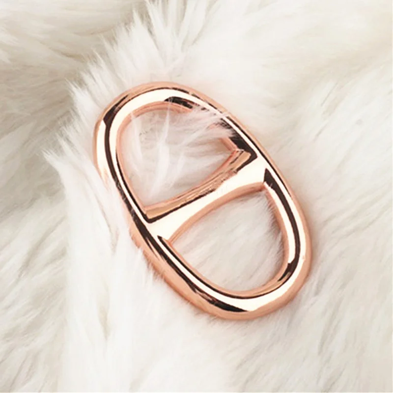 

Silk Scarf Brooches H Buckle Shawl Ring Clip Fashion Metal Brooch Scarves Fastener Women's Scarves Accessories