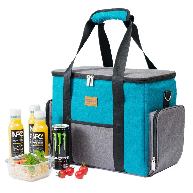 25 л очень большая изолированная сумка холодильник Портативная через плечо