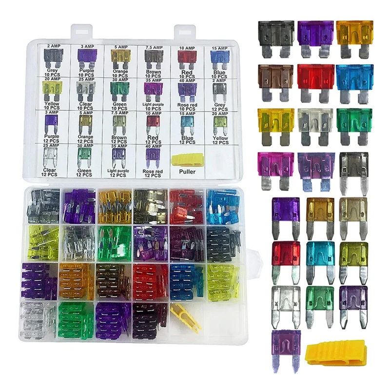 242 шт лезвие автомобиля Предохранители Ассортимент Набор-автомобиль грузовик