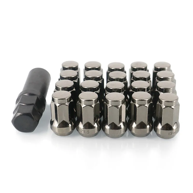 Аксессуары JDM 20 шт./компл. M12 * P1.5 1 25 7Star Стиль автомобиля противоугонные гайки