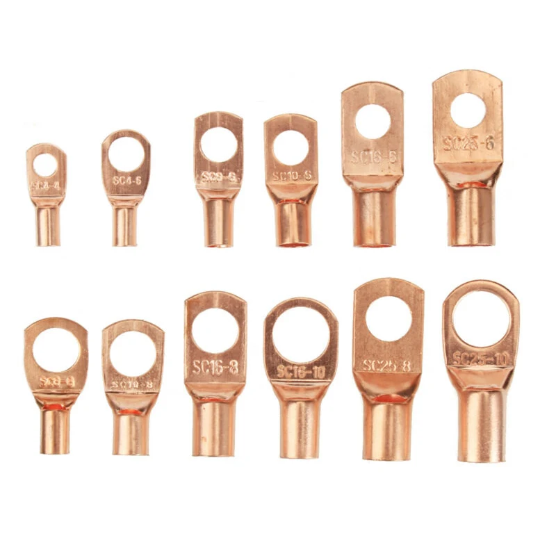 170 шт. электрический наконечник кольцо терминалы ассортимент комплект