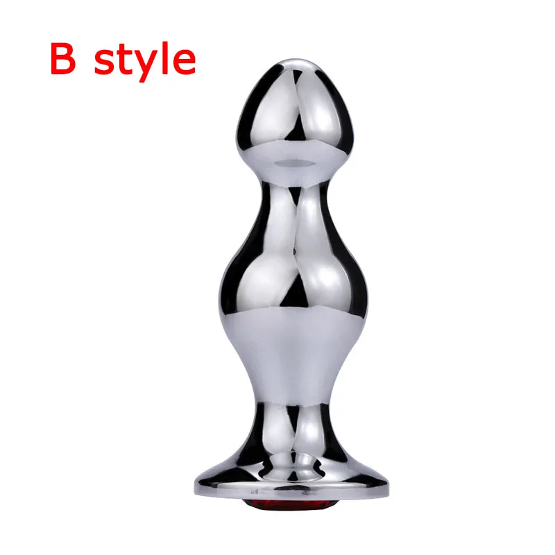 Секс-игрушки для взрослых большая Анальная пробка Металлические анальные бусины