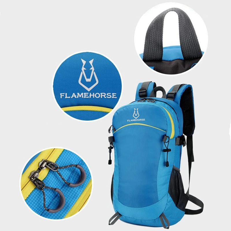 

FLAME HORSE Fashion Backpack Outdoor Nylon Lightweight Waterproof
