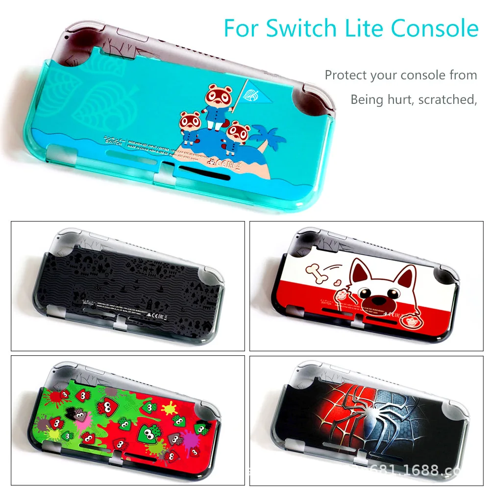 

Защитный чехол Switch Lite, защитный чехол, матовый цветной чехол для игровой мини-консоли Ns, тематический чехол, Твердый чехол с разрезом