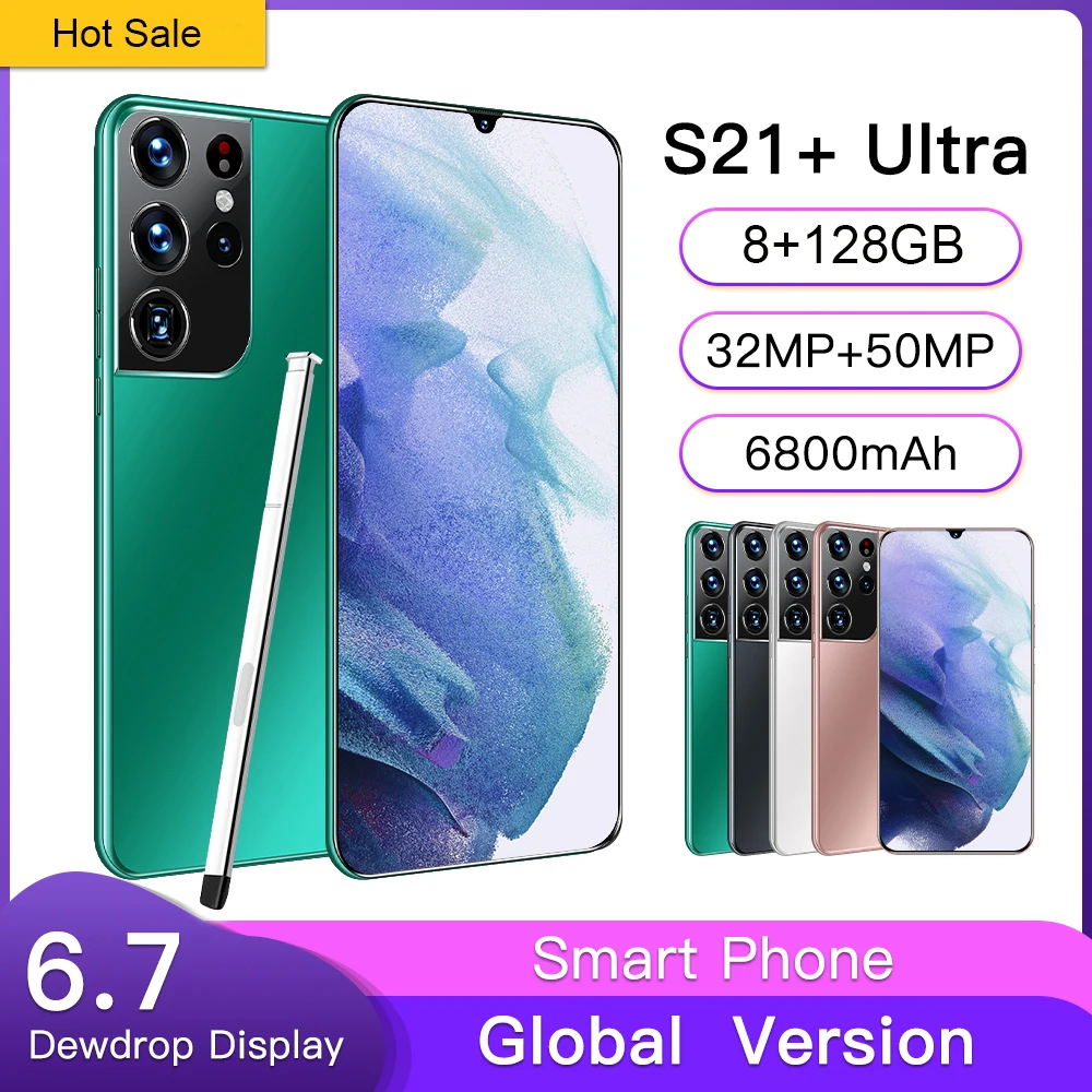 

Global Version 12+512GB Andriod Smart Phone 6.7 Inch Globval Version 6800mAh Fingerprint ID Stylus Dual SIM Cell Phone Celular