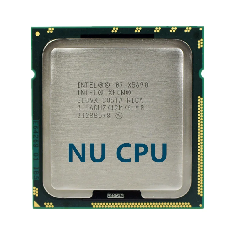 

Процессор Intel Xeon X5690 3,4 ГГц шестиядерный двенадцатипоточный ЦПУ Процессор 12M 130 Вт LGA 1366