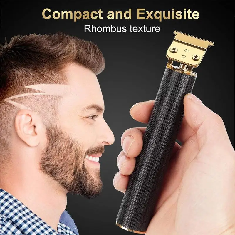 

USB Rechargeable Baldheaded Hair Electric hair trimmer Cordless Shaver Trimmer Men Barber Hair Cutting Machine