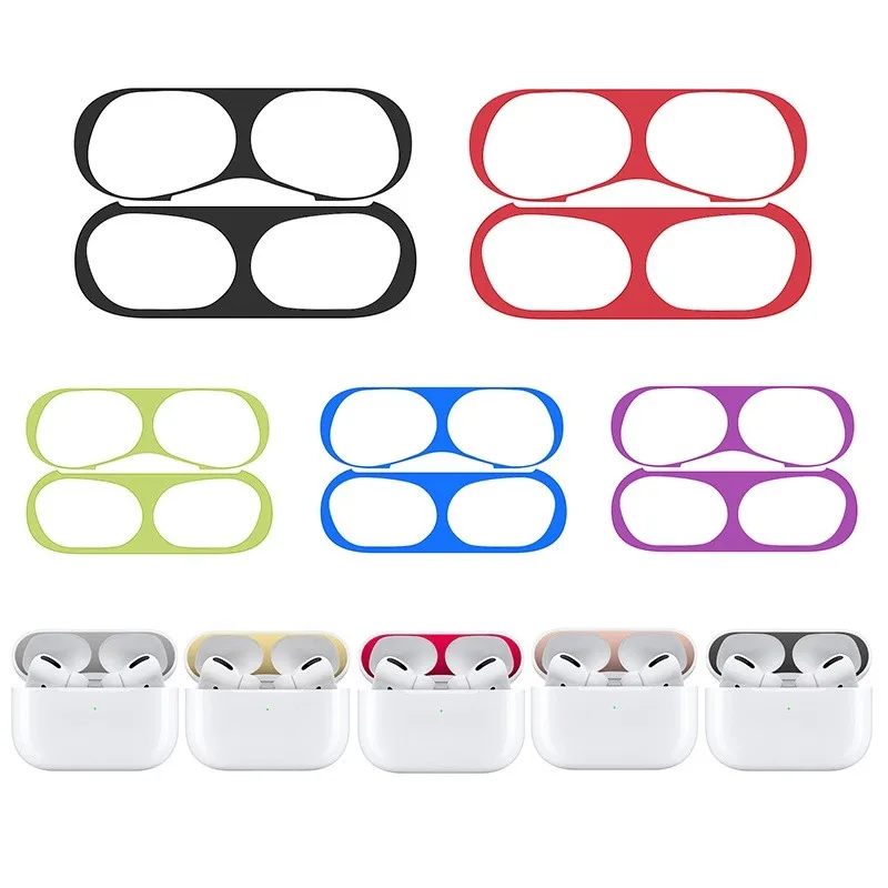 Чехол для Airpods Pro 2 металлическая защита от пыли беспроводные наушники Air pods pro 3 1
