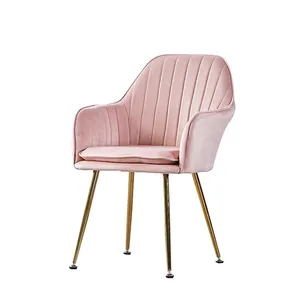 Image for Chair Nordic Light Luxury Dining Chair Home Velvet 