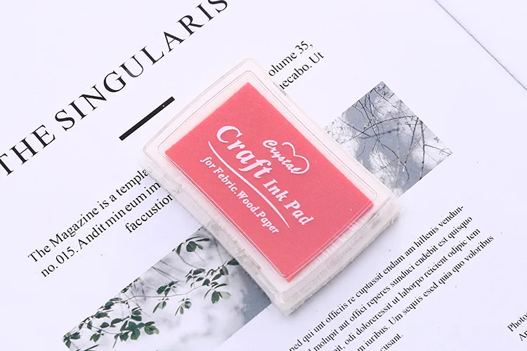 4 вида цветов DIY Скрапбукинг старинные ремесла штемпельная подушечка красочная