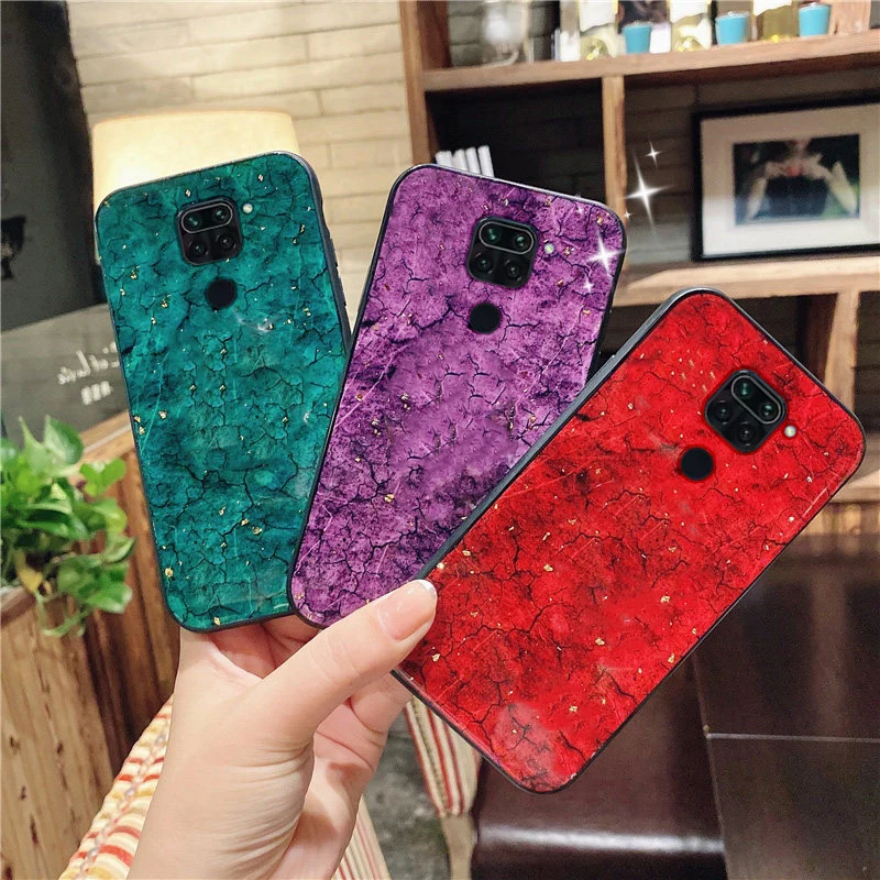 For Redmi Note10 Case Luxury Diamond Glitter Case For Xiaomi Redmi Note 10 9 9C 9S 9A 8T 8Pro 7 7A 8A X3 10T Marble Holder Cover