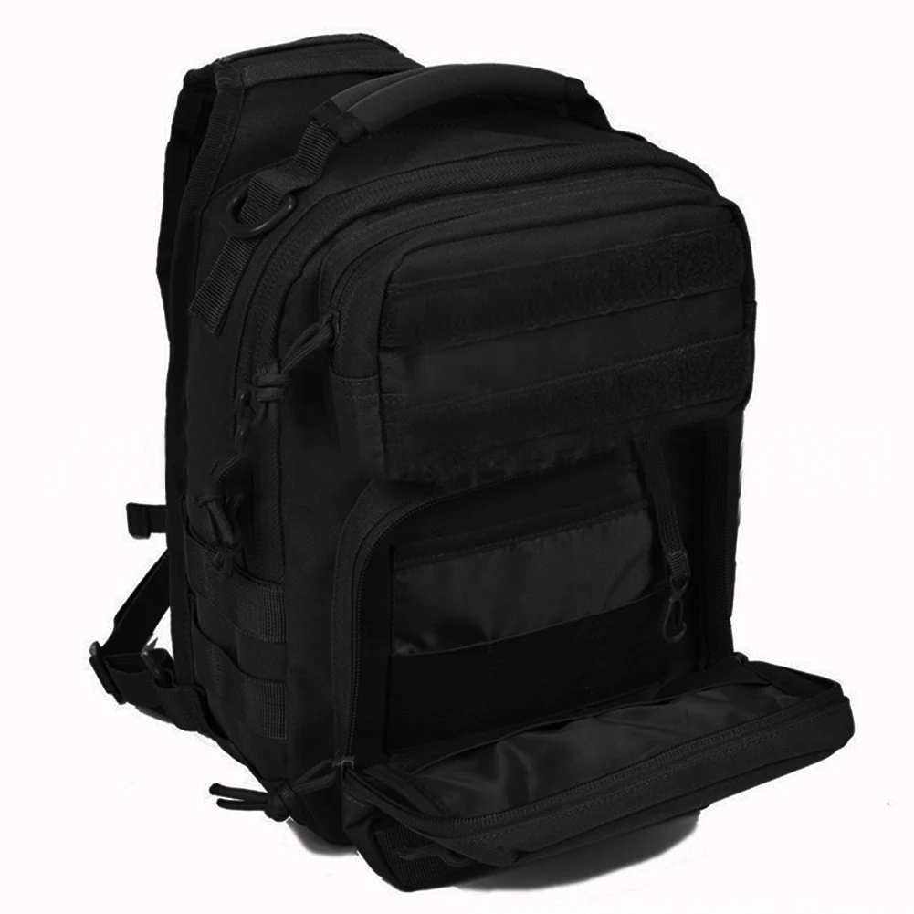 Вместительная дорожная сумка-слинг через плечо военная прочная тактическая