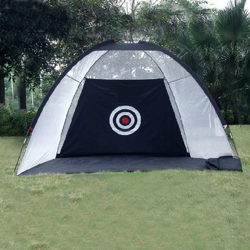 

Indoor Outdoor 2m*1.4m*1m Golf Practice Net Golf Hitting Cage Garden Grassland Practice Tent Golf Training Equipment
