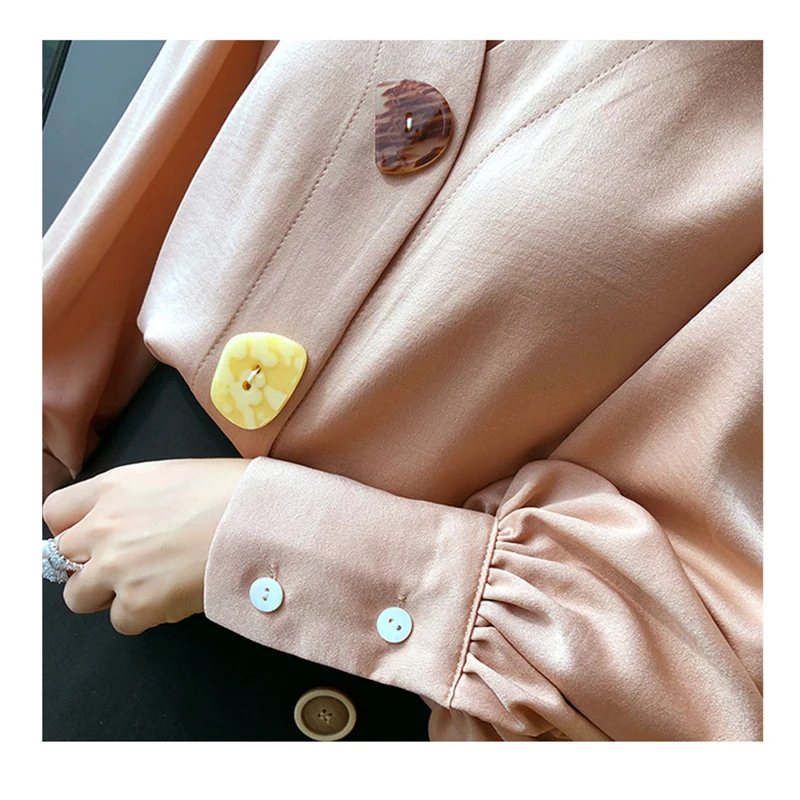 Blusas Mujer De Doda 2019 блузы с длинным рукавом женские рубашки на пуговицах пышным