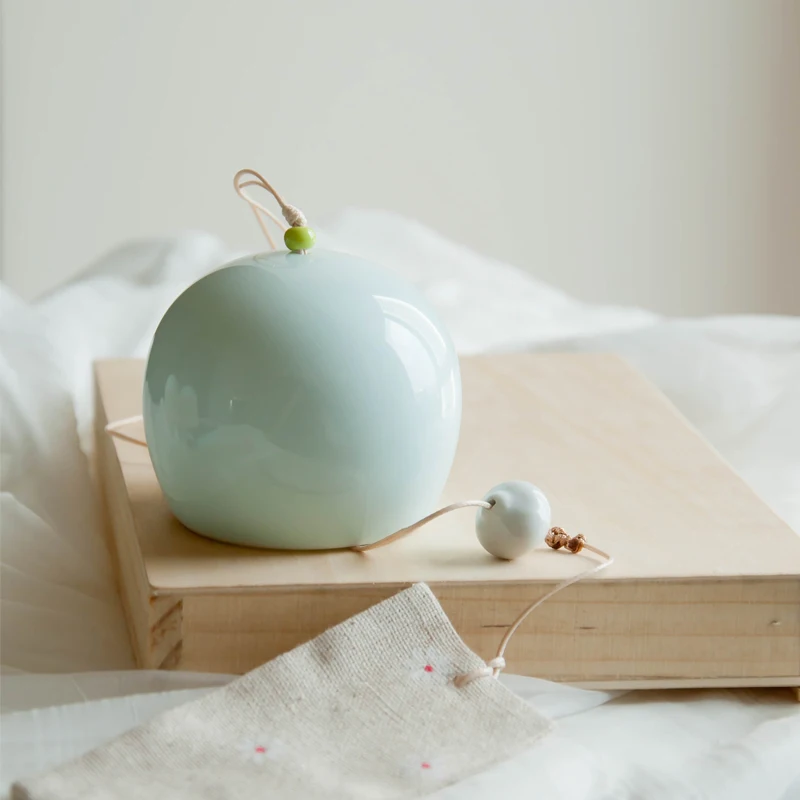 

Ceramic Wind Chimes Japanese Style Bedroom Pendants Home Decoration Creative Birthday Gift