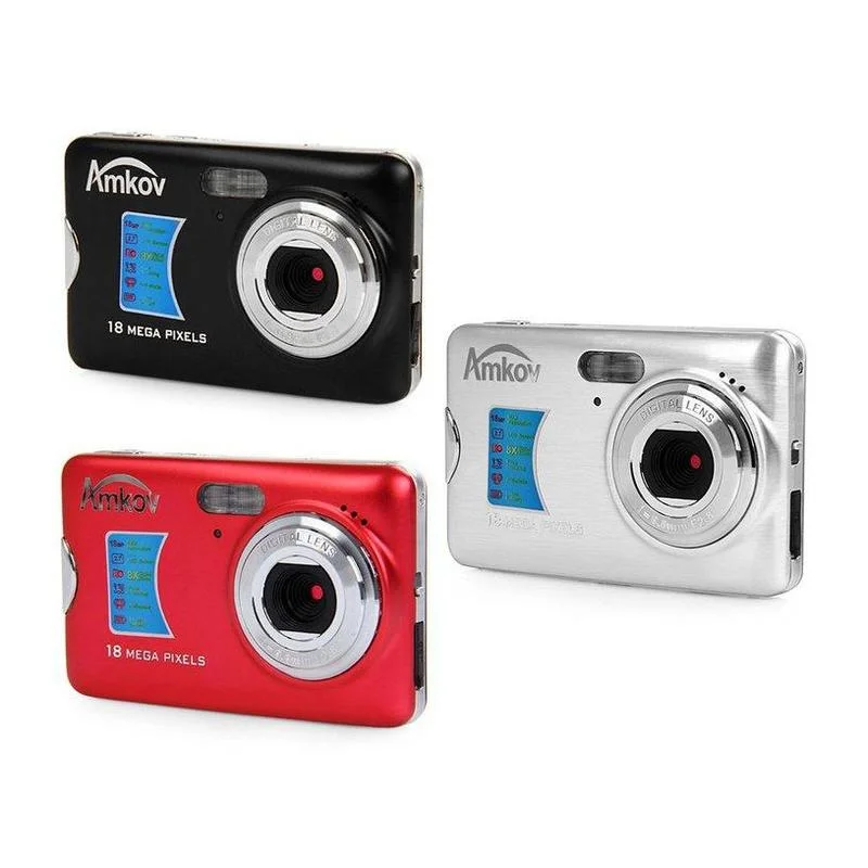 AMK-CDFE Digital Camera 8 Megapixel 2.7 Inch Display Travel HD Shooting Camera